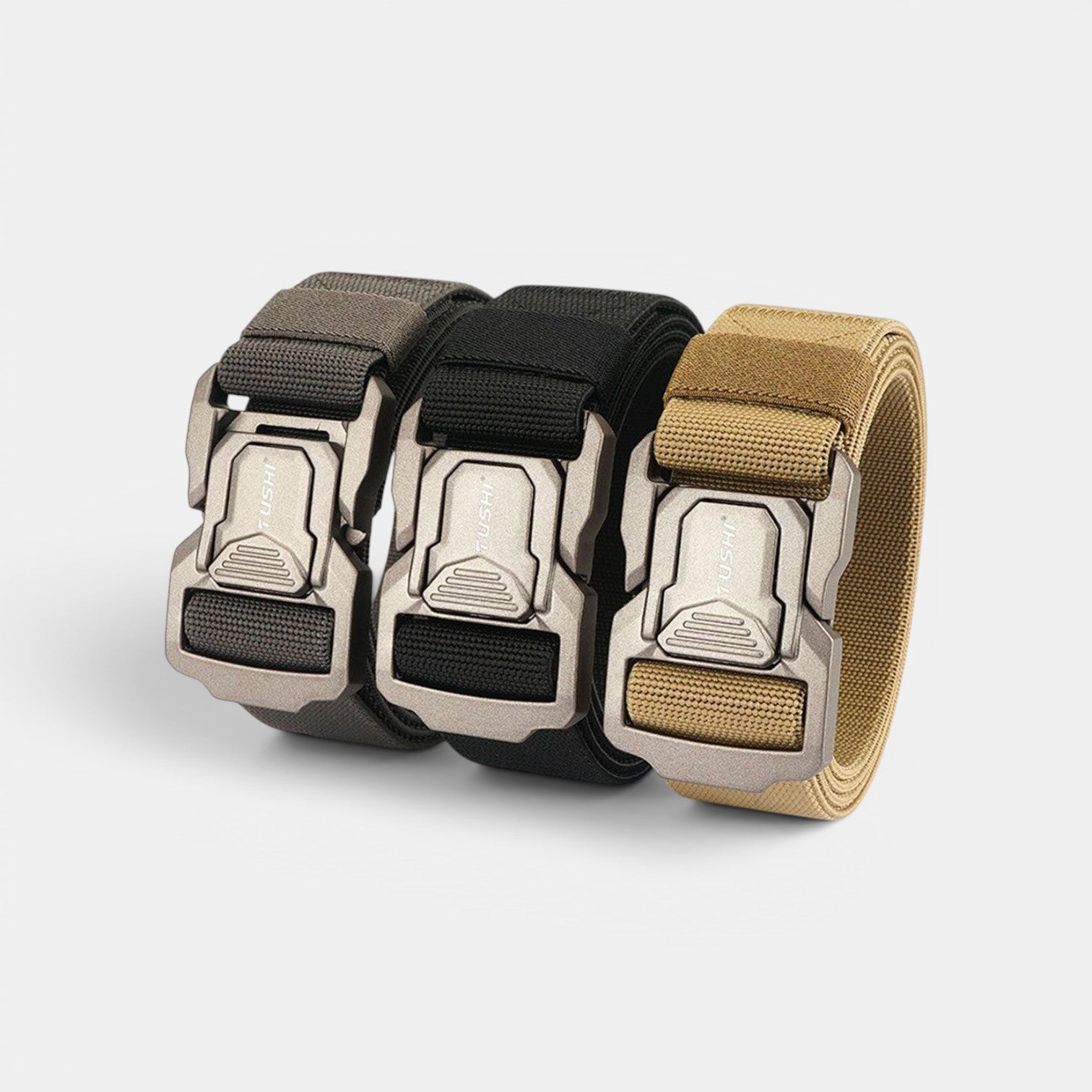 Ceinture Nylon Homme Boucle Tactique Attache Rapide | Vorknyx