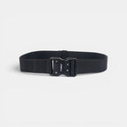 Ceinture Nylon Élastique Homme Boucle Tactique Noire | Kravdon