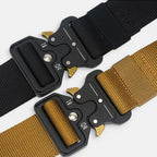 Ceinture Nylon Homme Boucle Tactique Militaire Kaki | Vorkan