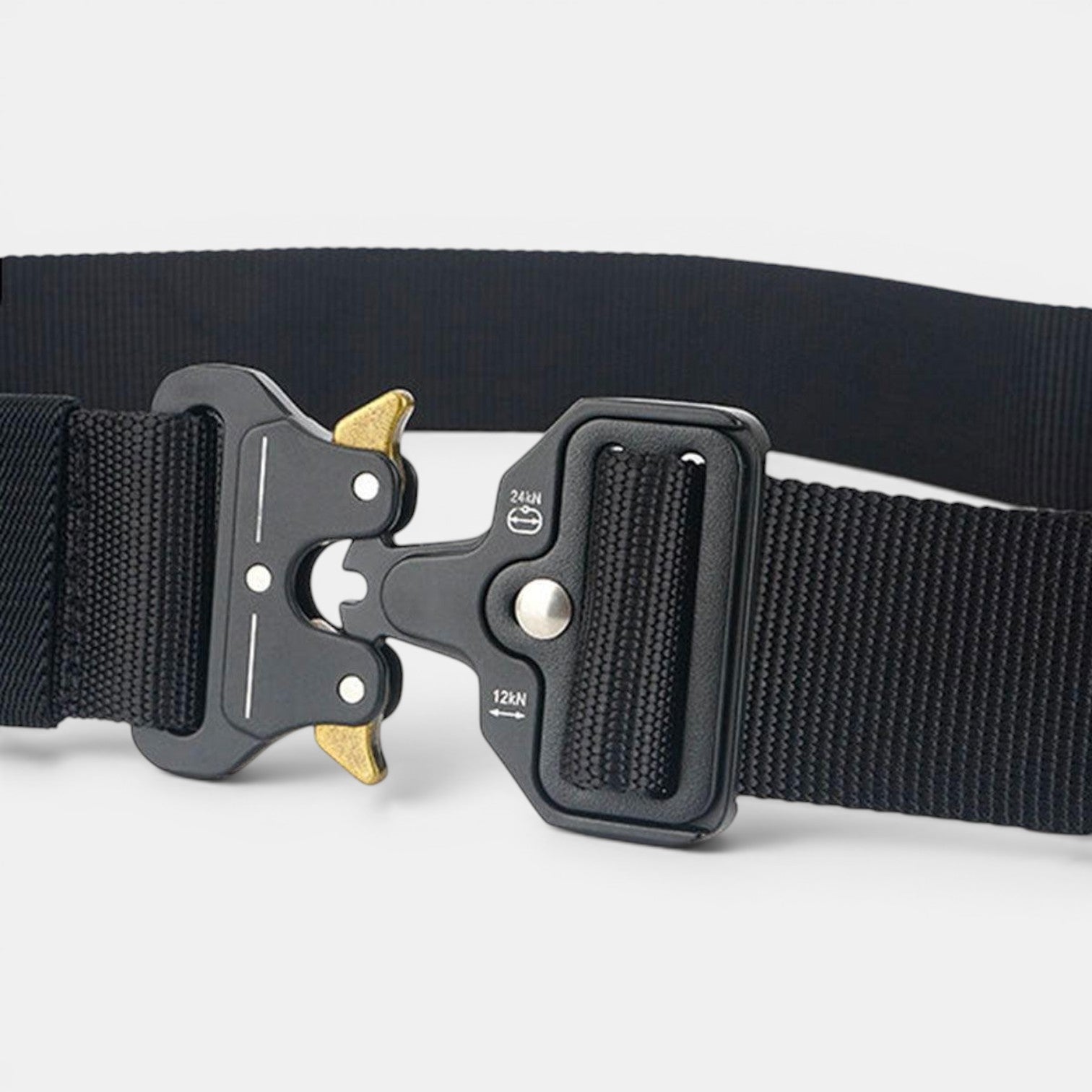 Ceinture Nylon Homme Boucle Tactique Militaire Kaki | Vorkan