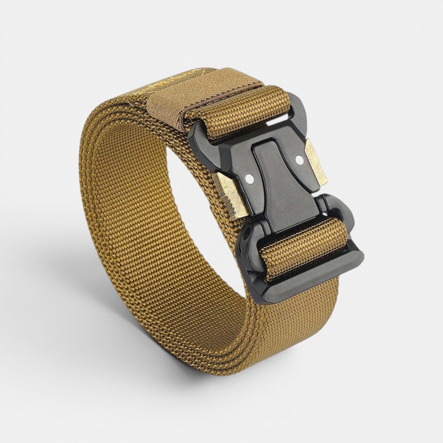 Ceinture Nylon Homme Boucle Tactique Rapide Bleu Marine | Kravdon