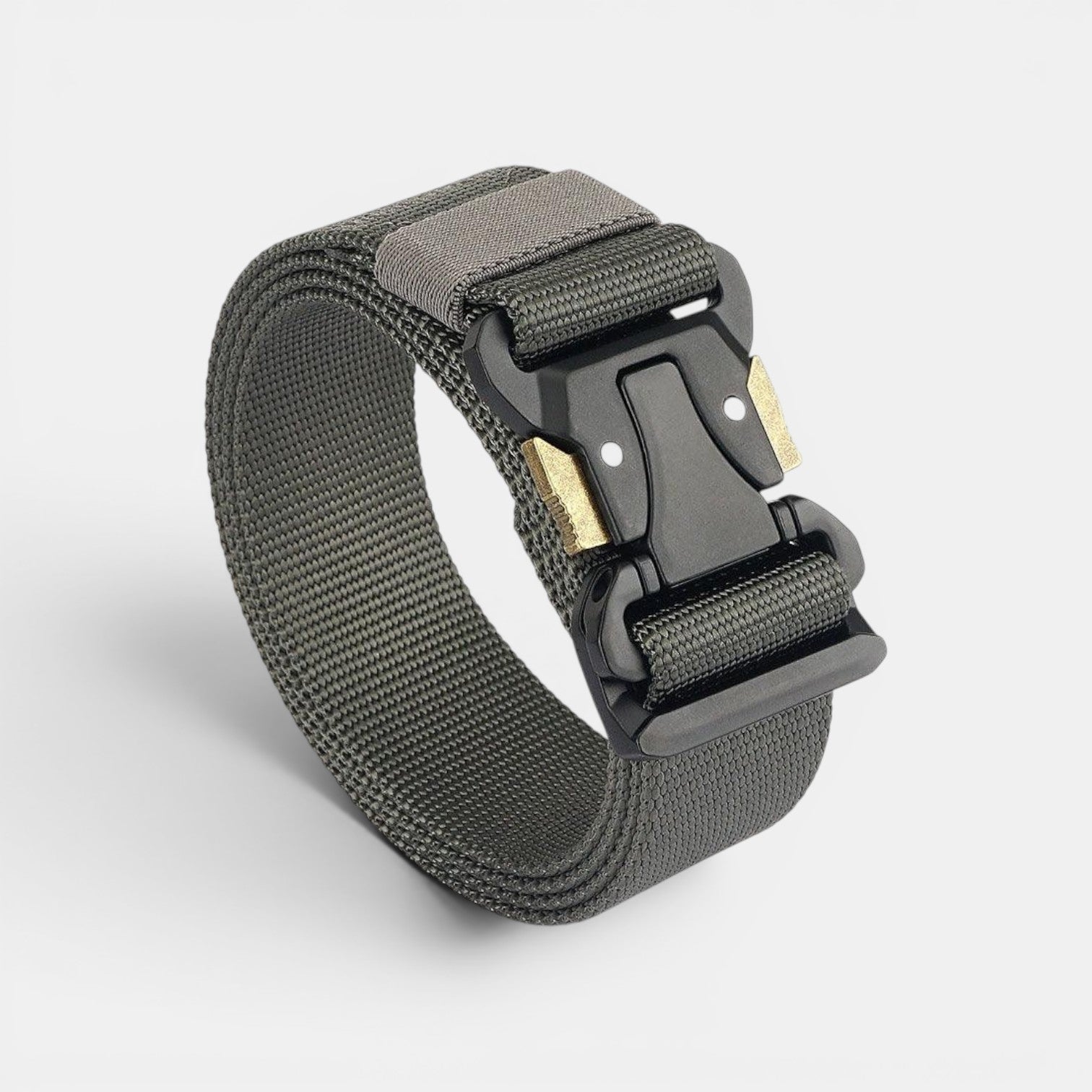 Ceinture Nylon Homme Boucle Tactique Rapide Bleu Marine | Kravdon