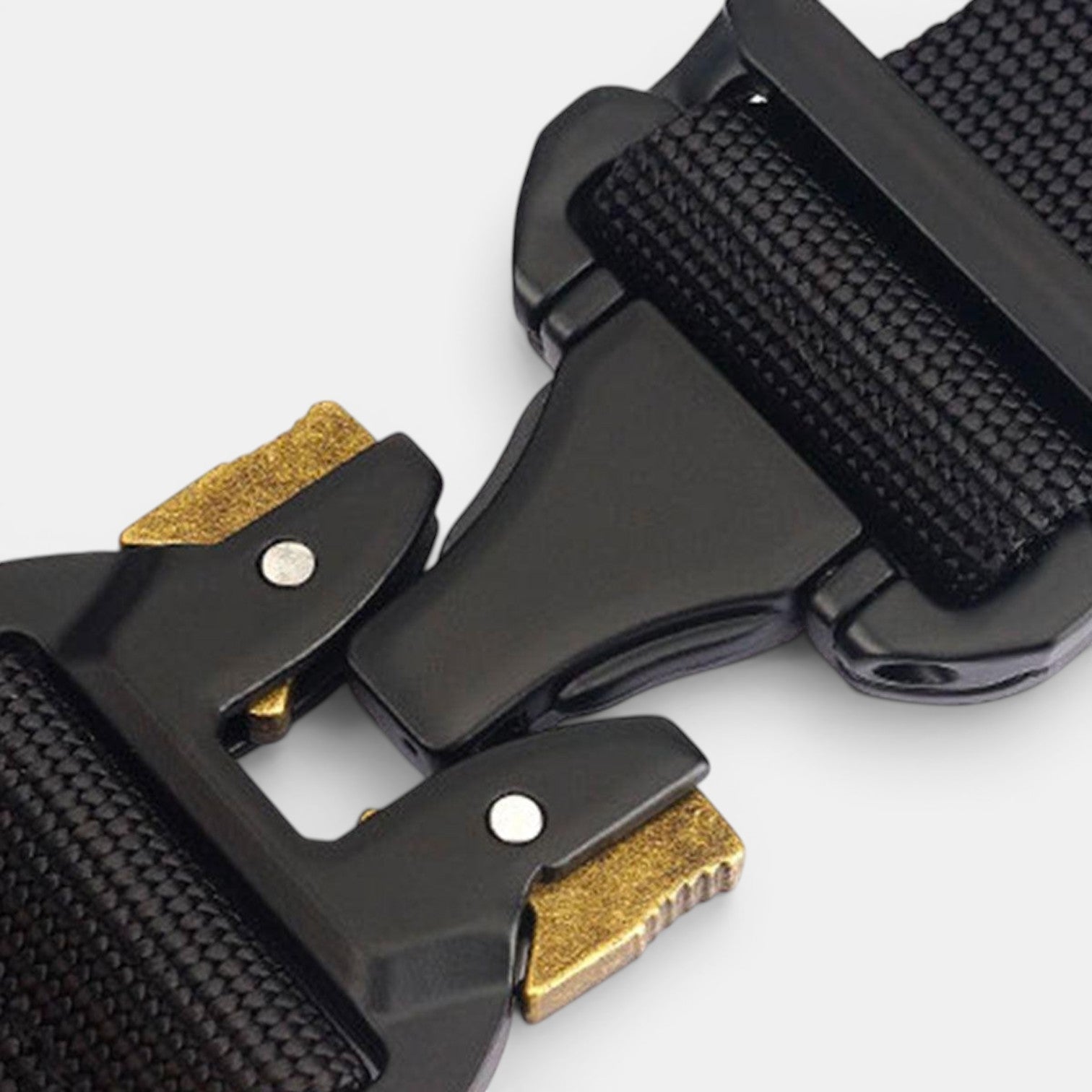 Ceinture Nylon Homme Boucle Tactique Rapide Bleu Marine | Kravdon