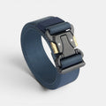 Ceinture Nylon Homme Boucle Tactique Rapide Bleu Marine | Kravdon