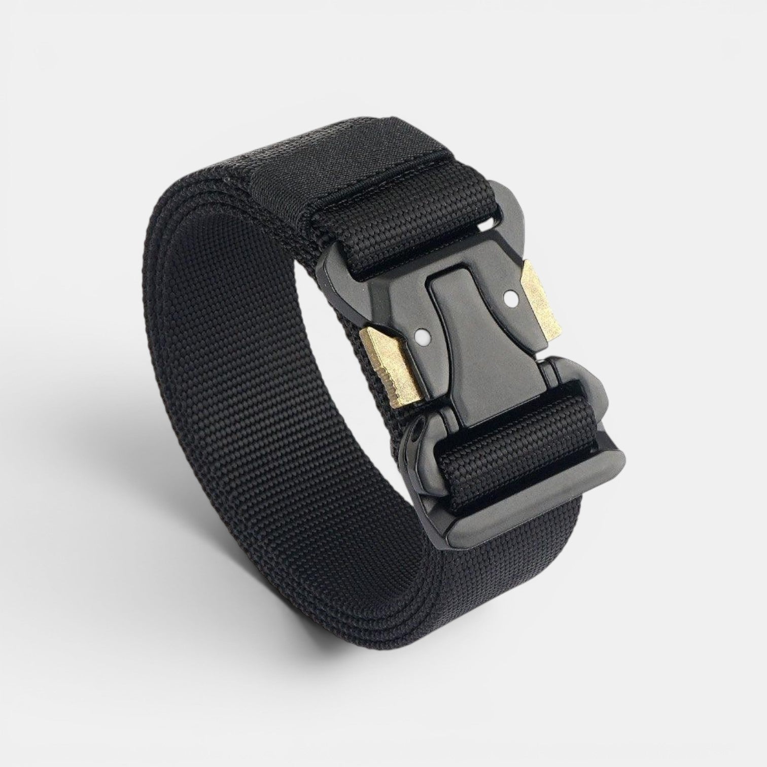 Ceinture Nylon Homme Boucle Tactique Rapide Bleu Marine | Kravdon