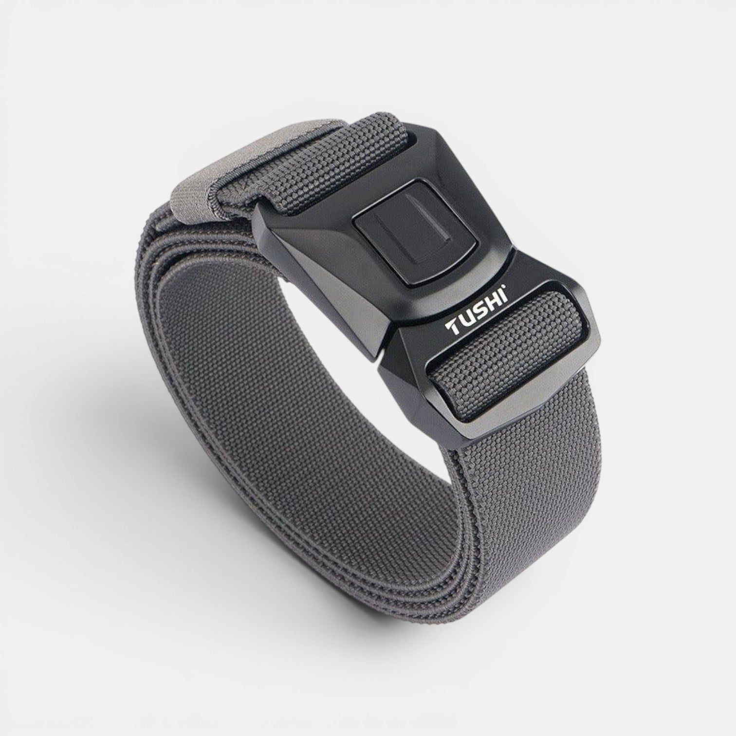 Ceinture Nylon Homme Boucle Tactique Attache Rapide Noire | Vorkan