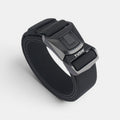 Ceinture Nylon Homme Boucle Tactique Attache Rapide Noire | Vorkan