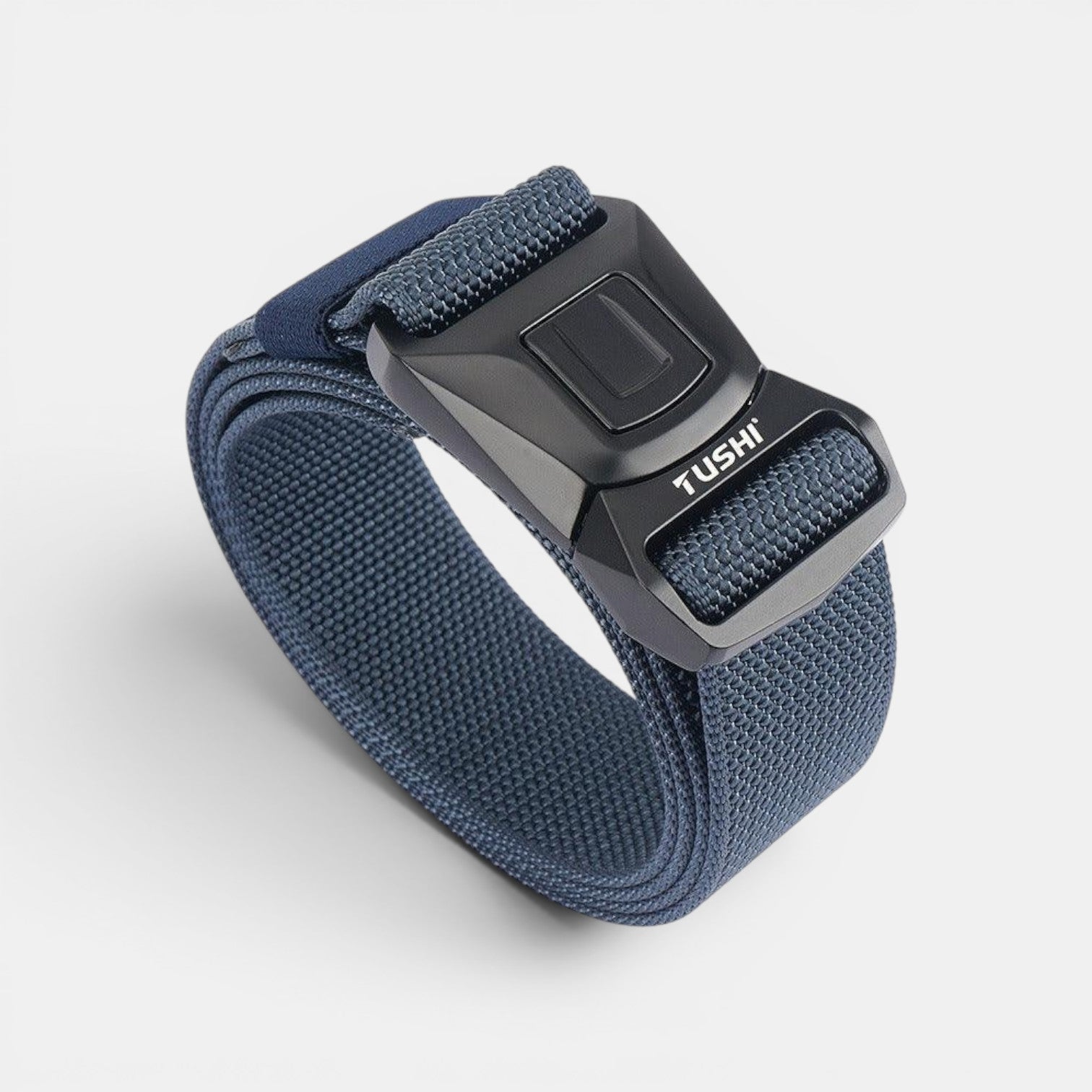 Ceinture Nylon Homme Boucle Tactique Attache Rapide Noire | Vorkan