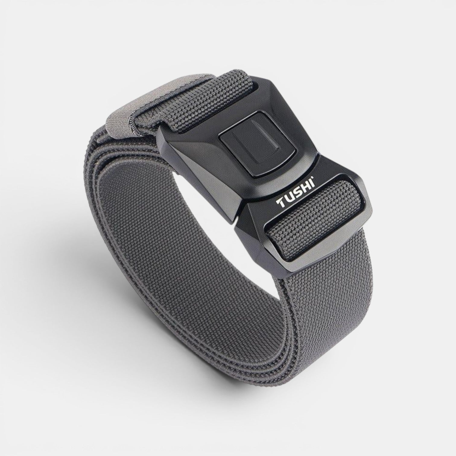 Ceinture Nylon Homme Boucle Tactique Attache Rapide Noire | Vorkan