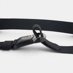Ceinture Nylon Homme Boucle Tactique Attache Rapide Noire | Vorkan