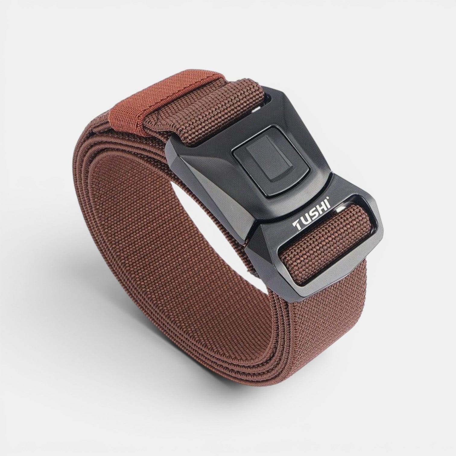Ceinture Nylon Homme Boucle Tactique Attache Rapide Noire | Vorkan
