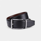 Ceinture Cuir Homme Réversible 2 en 1 Noire Marron | Delvox La Maison de la Ceinture
