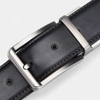 Ceinture Cuir Homme Réversible 2 en 1 Noire Marron | Delvox La Maison de la Ceinture