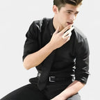 Ceinture Cuir Homme Réversible 2 en 1 Noire Marron | Delvox La Maison de la Ceinture