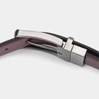 Ceinture Cuir Homme Réversible 2 en 1 Noire Marron | Delvox La Maison de la Ceinture