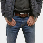 Ceinture Cuir Réversible 2 en 1 Boucle Ardillon Homme | Delvon La Maison de la Ceinture
