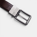 Ceinture Cuir Réversible 2 en 1 Boucle Ardillon Homme | Delvon La Maison de la Ceinture