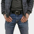 Ceinture Cuir Réversible 2 en 1 Boucle Ardillon Homme | Delvon La Maison de la Ceinture