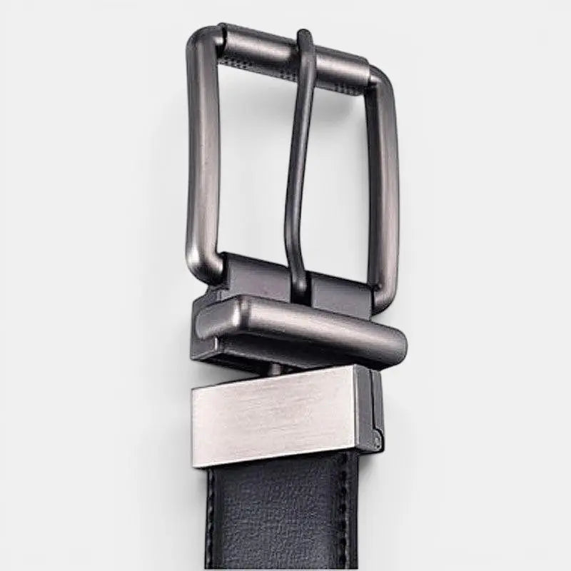 Ceinture Cuir Réversible 2 en 1 Boucle Ardillon Homme | Delvon La Maison de la Ceinture