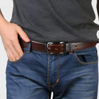 Ceinture Cuir Réversible 2 en 1 Boucle Ardillon Homme | Relvon La Maison de la Ceinture