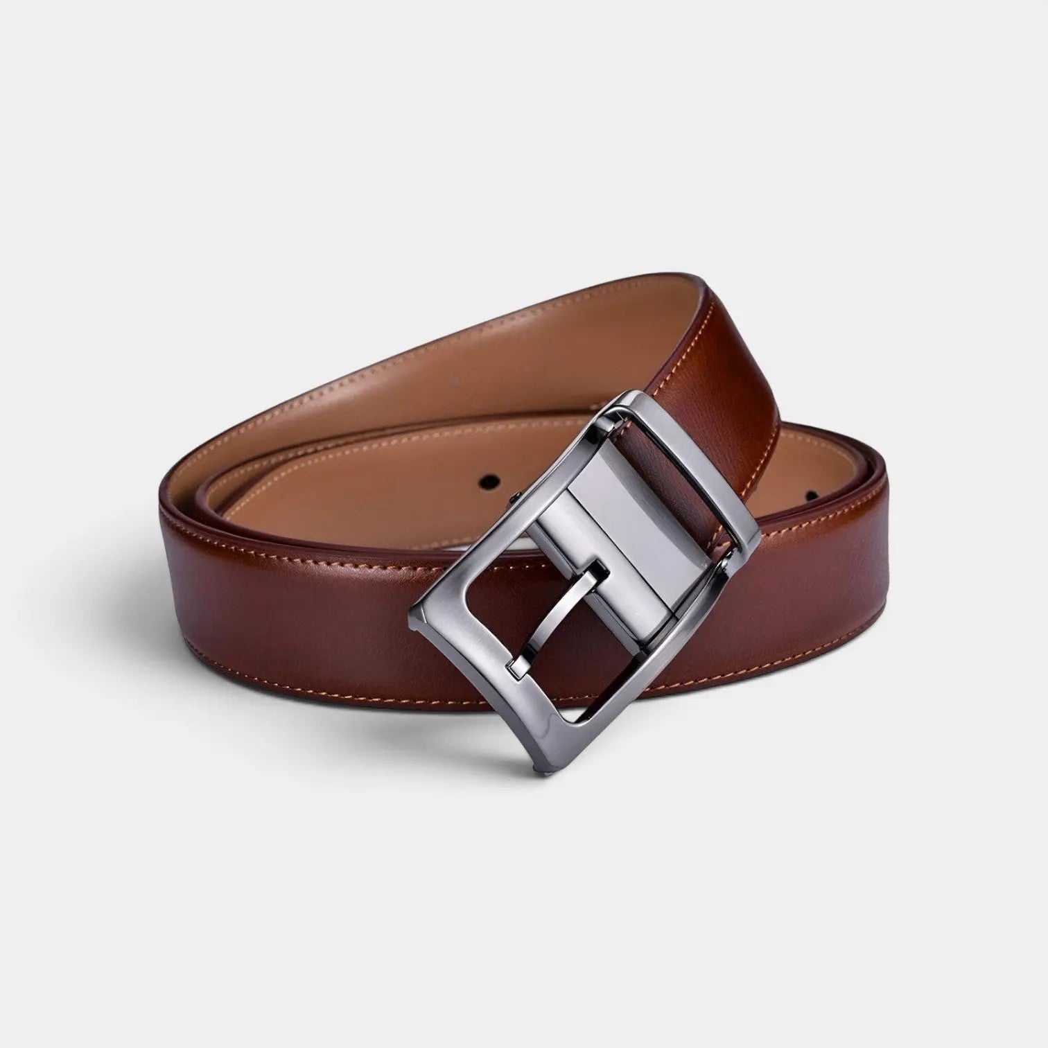 Ceinture Cuir Réversible 2 en 1 Boucle Ardillon Homme | Relvon La Maison de la Ceinture