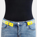 Ceinture Sans Boucle Tissu Élastique Extensible Taille Unique | Veltix La Maison de la Ceinture