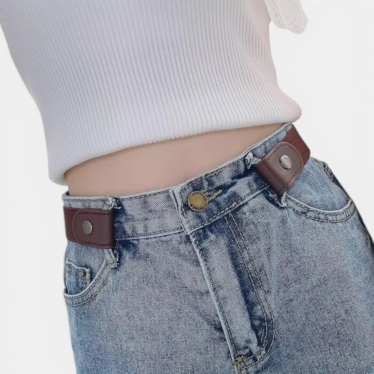 Ceinture Élastique Sans Boucle Taille Unique Extensible | Tilov La Maison de la Ceinture
