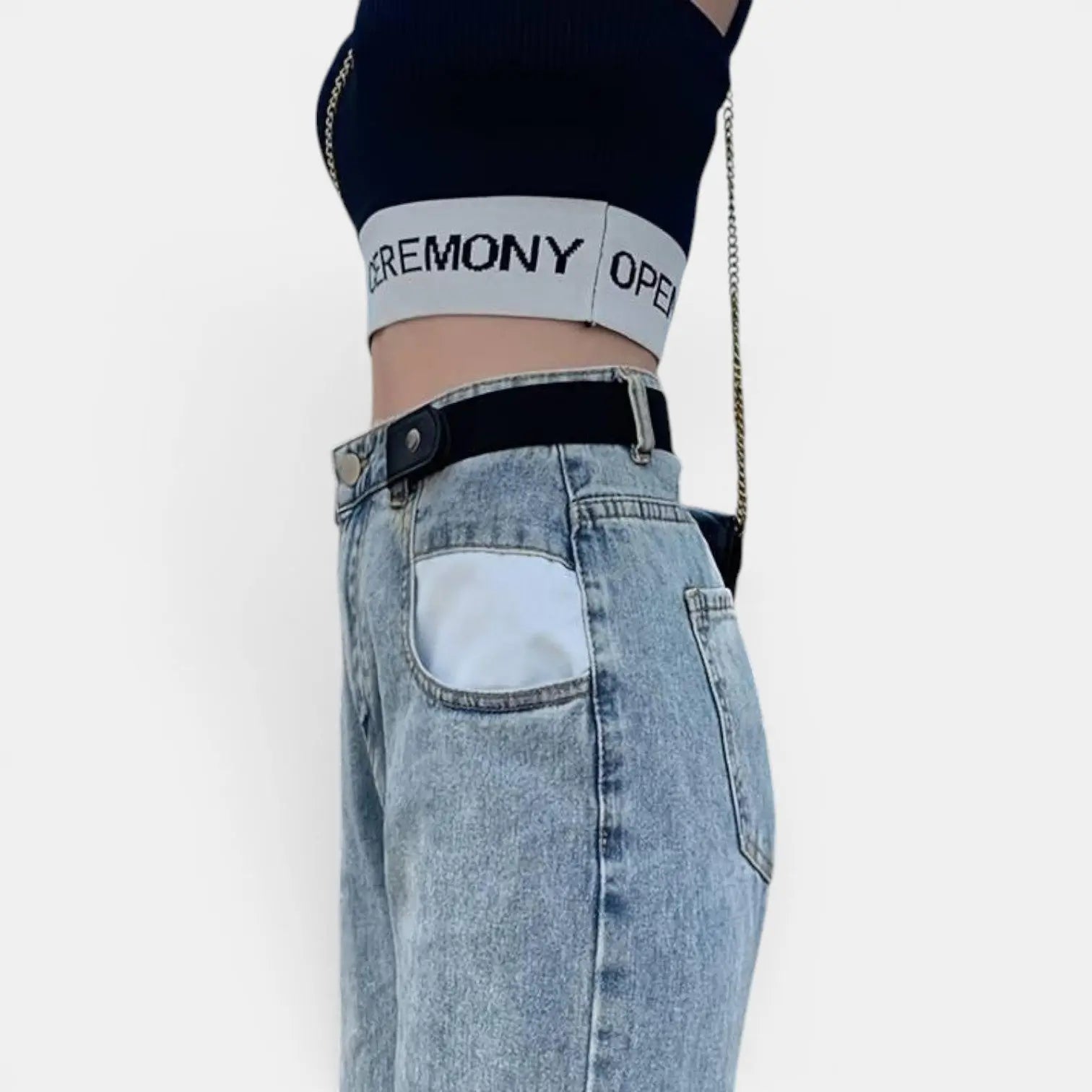 Ceinture Élastique Sans Boucle Taille Unique Extensible | Tilov La Maison de la Ceinture