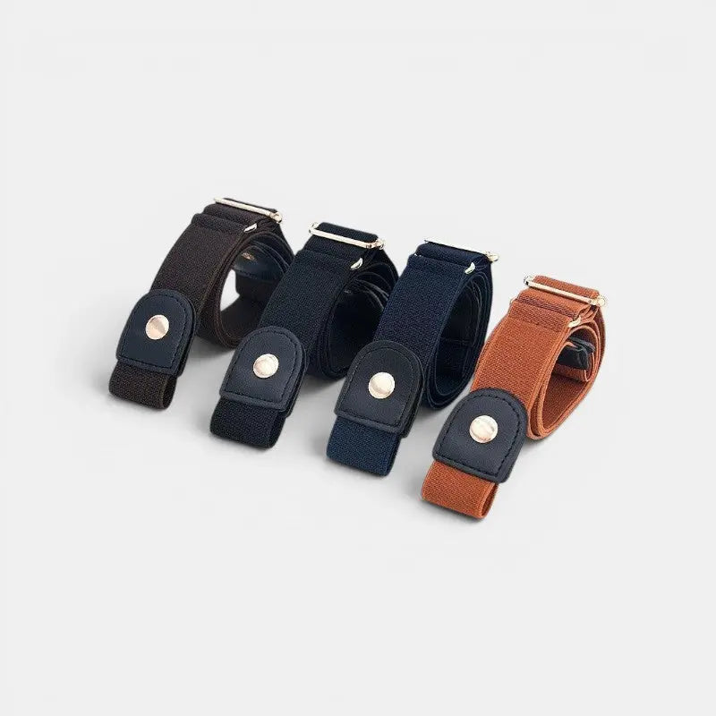 Ceinture Sans Boucle Tissu Élastique Extensible Unisexe | Elzav La Maison de la Ceinture