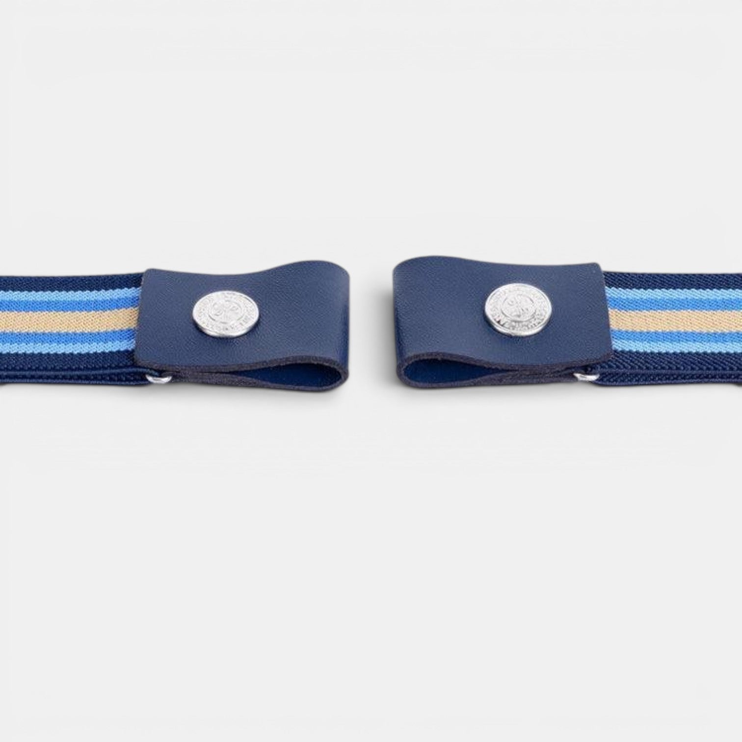 Ceinture Tissu Élastique Sans Boucle Femme Bleu Marine | Kelvana