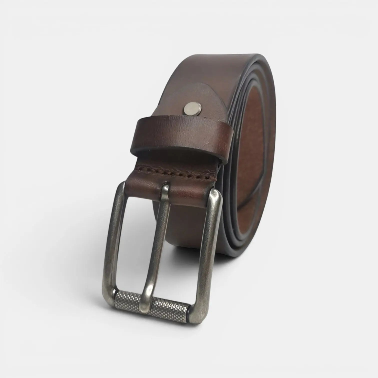 Ceinture Cuir Pleine Fleur Vieilli Homme Boucle Ardillon | Narvec La Maison de la Ceinture