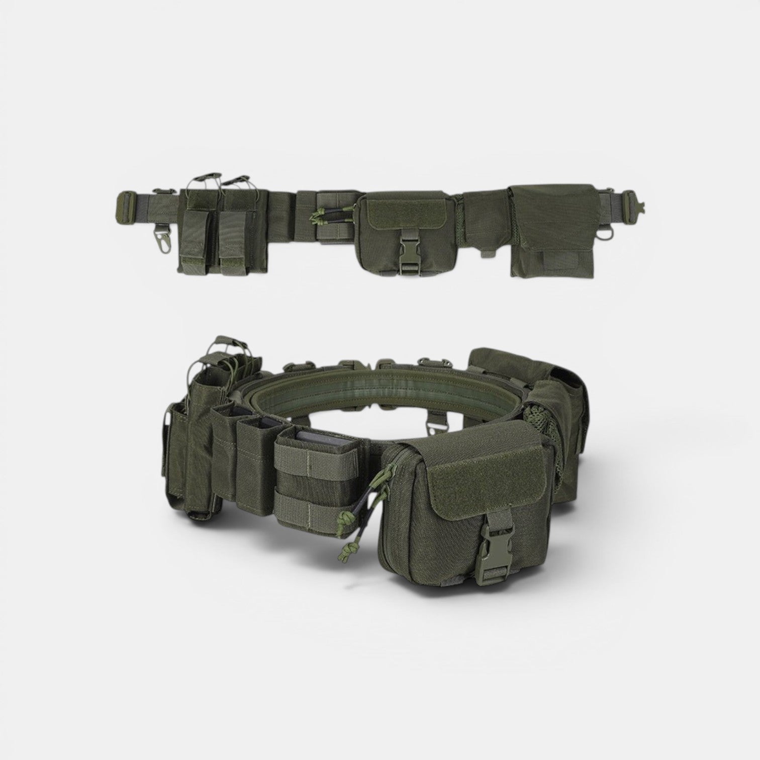 Ceinture Nylon Homme Modulaire MOLLE Kaki | Vontrek