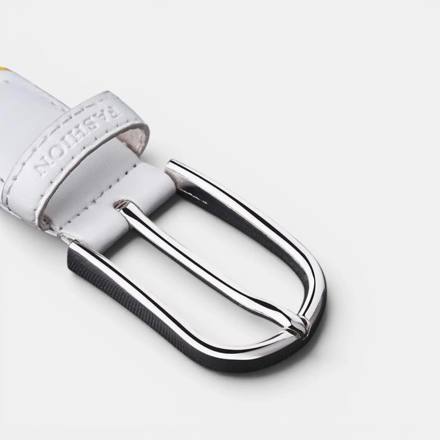 Ceinture Tressée Élastique Femme Multicolore Boucle Arrondie | Brelox La Maison de la Ceinture