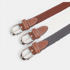 Ceinture Tressée Élastique Femme Sans Trou Ardillon | Trelvex La Maison de la Ceinture