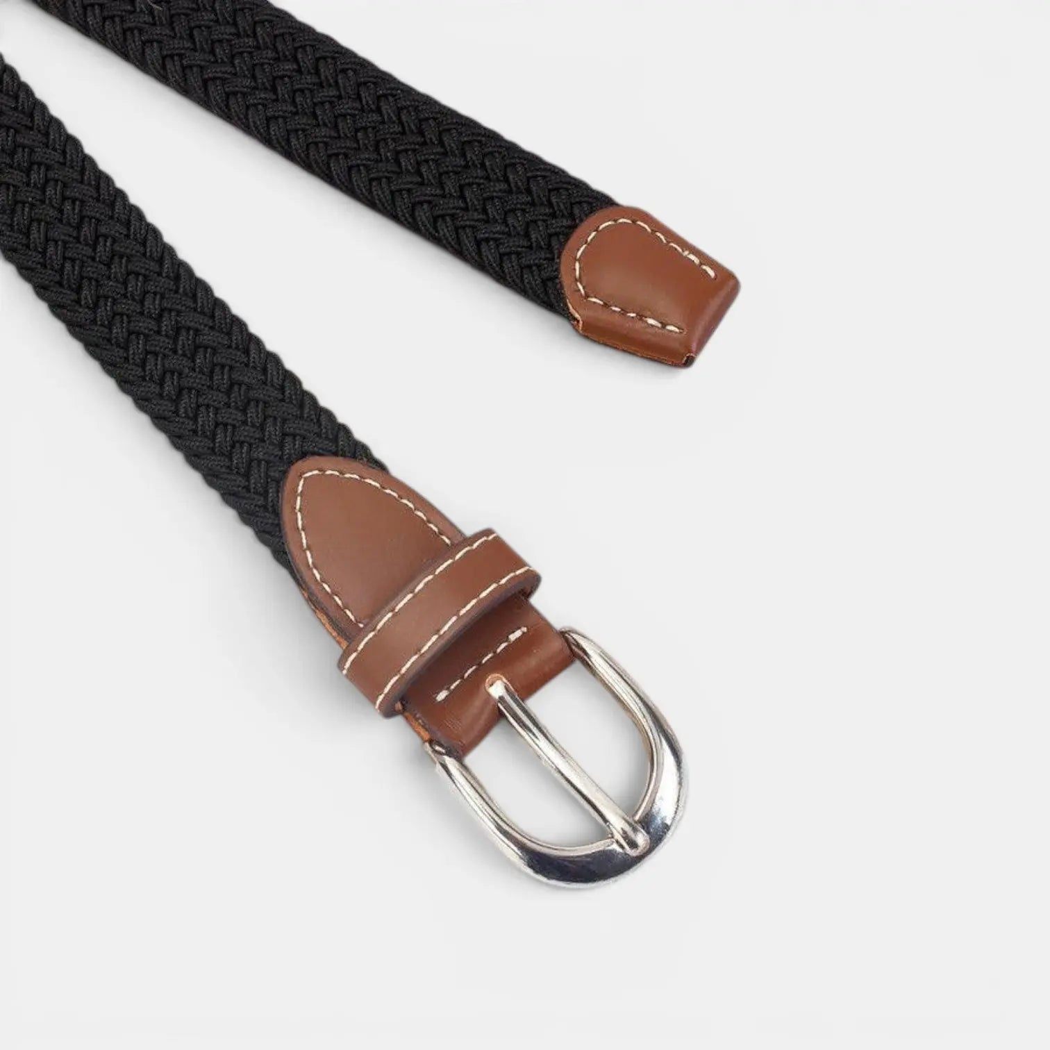 Ceinture Tressée Élastique Femme Sans Trou Ardillon | Trelvex La Maison de la Ceinture