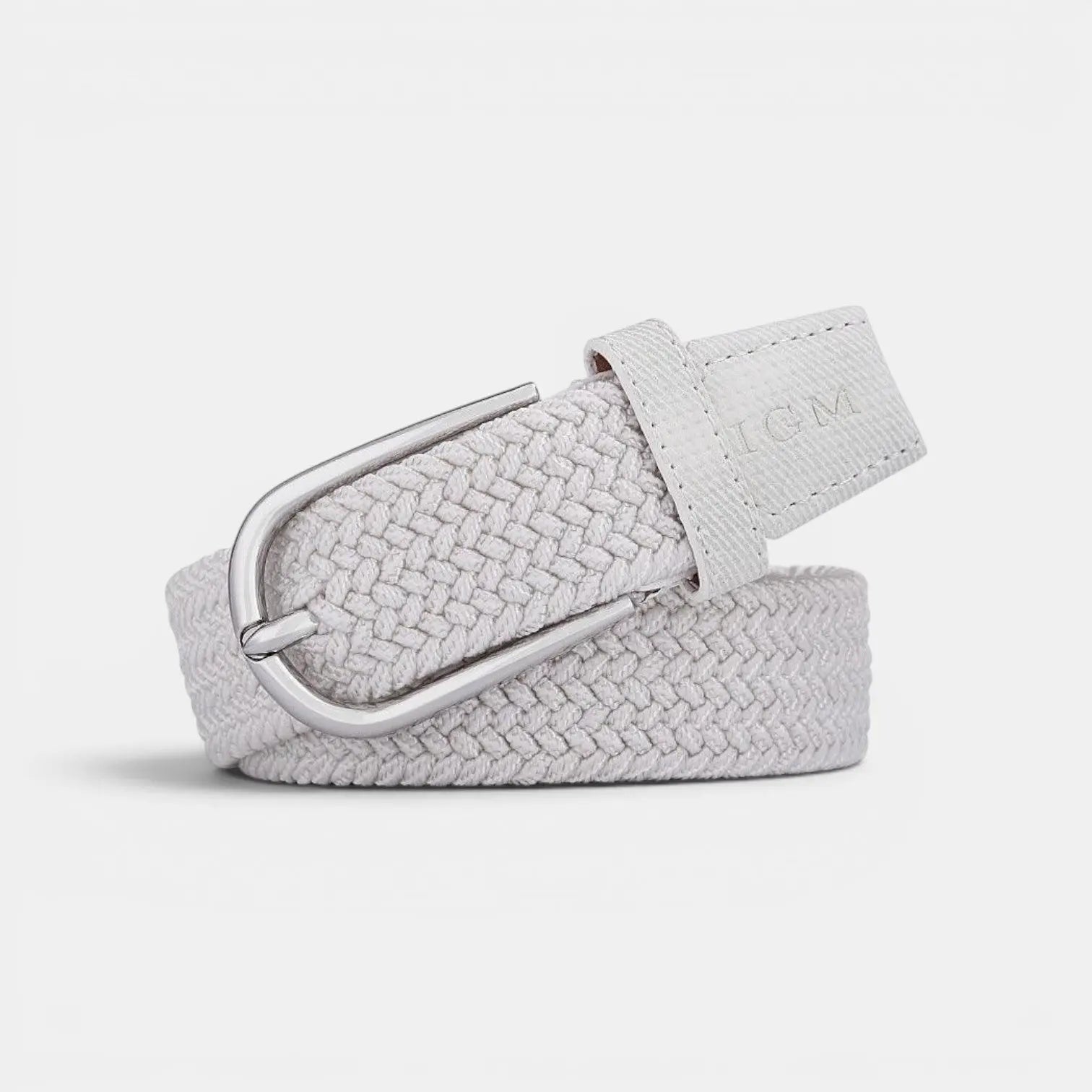 Ceinture Tressée Élastique Femme Boucle Ardillon Arrondie | Telvorx La Maison de la Ceinture