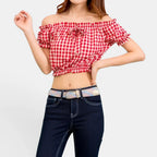 Ceinture Tressée Élastique Femme Boucle Ardillon Arrondie | Telvorx La Maison de la Ceinture