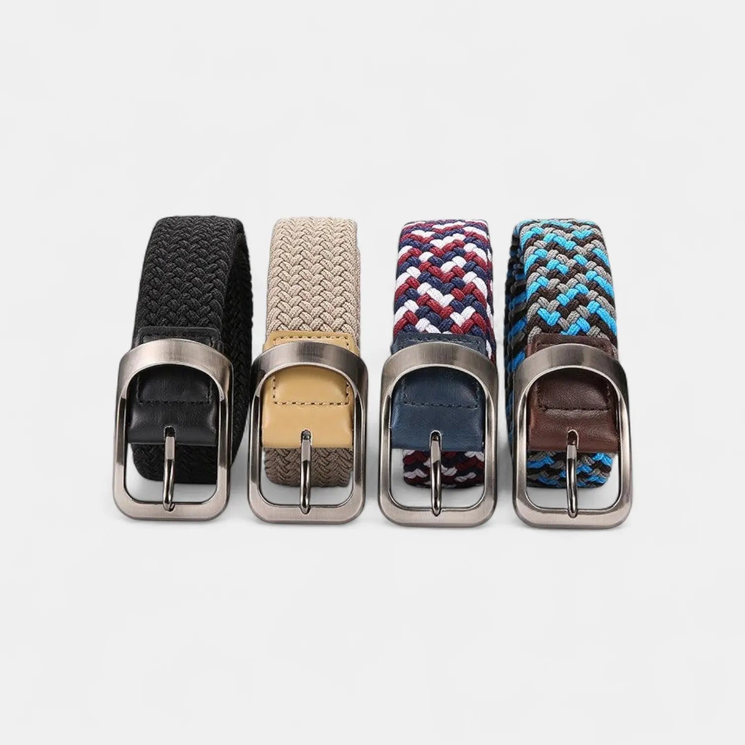 Ceinture Tressée Élastique Homme Sans Trou Ardillon | Bravel La Maison de la Ceinture