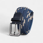 Ceinture Tressée Élastique Homme Bicolore Ardillon | Keltav La Maison de la Ceinture