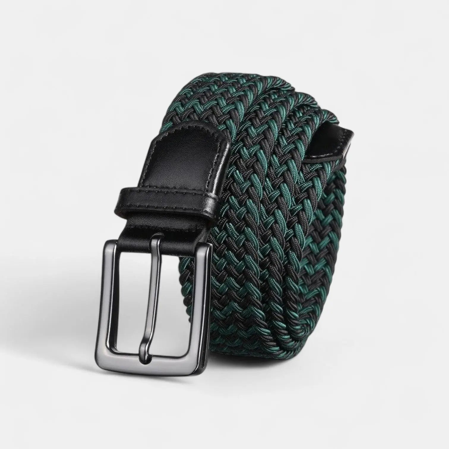 Ceinture Tressée Élastique Homme Bicolore Ardillon | Keltav La Maison de la Ceinture