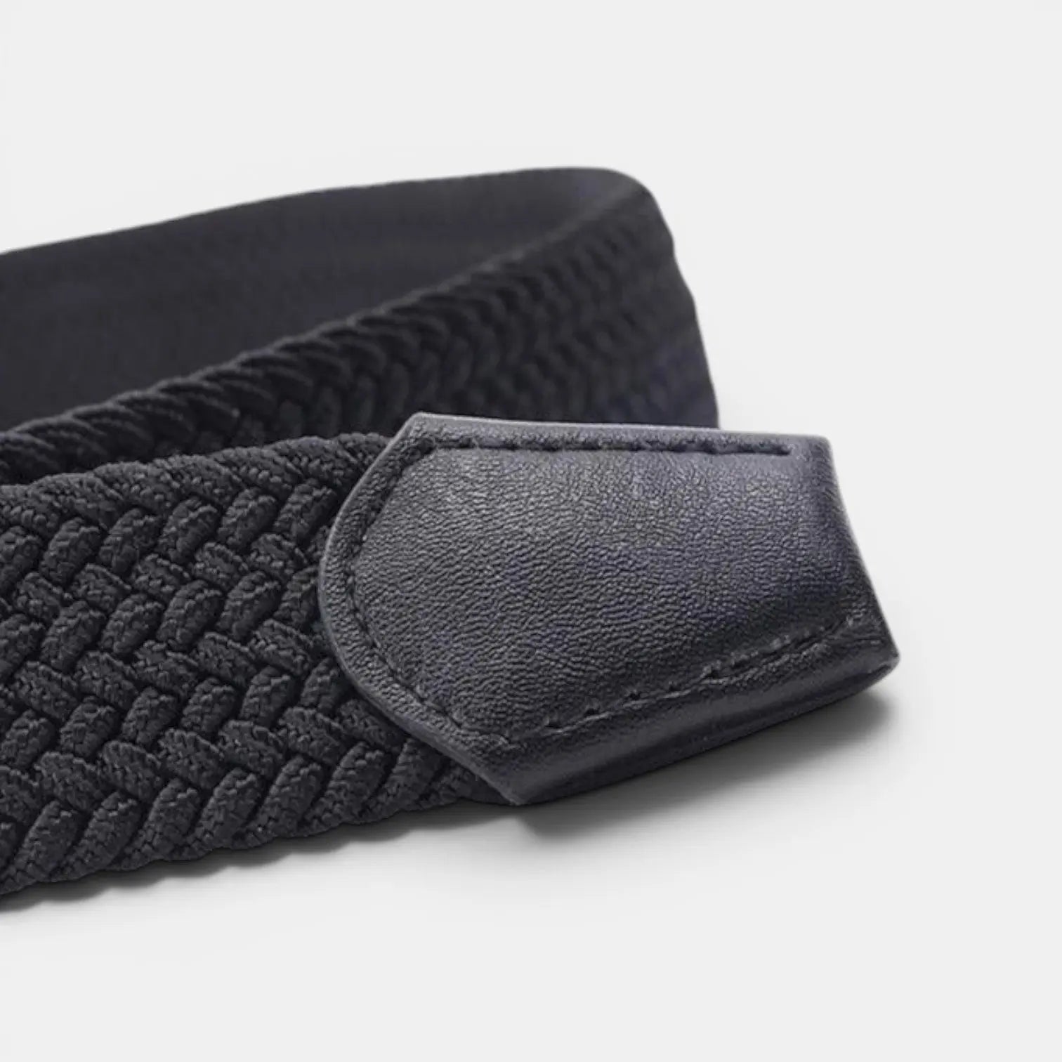 Ceinture Tressée Tissu Élastique Homme Sans Trou Ardillon | Eltico La Maison de la Ceinture