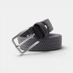 Ceinture Tressée Tissu Élastique Homme Sans Trou Ardillon | Eltico La Maison de la Ceinture