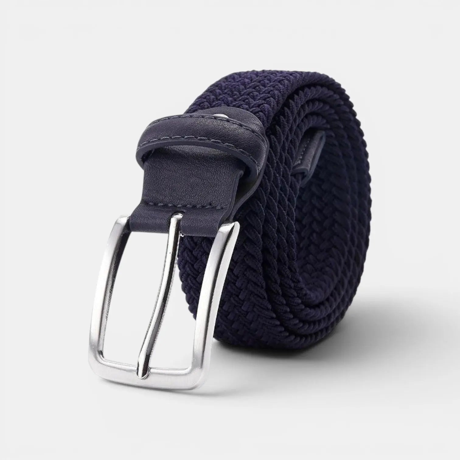 Ceinture Tressée Tissu Élastique Homme Sans Trou Ardillon | Eltico La Maison de la Ceinture