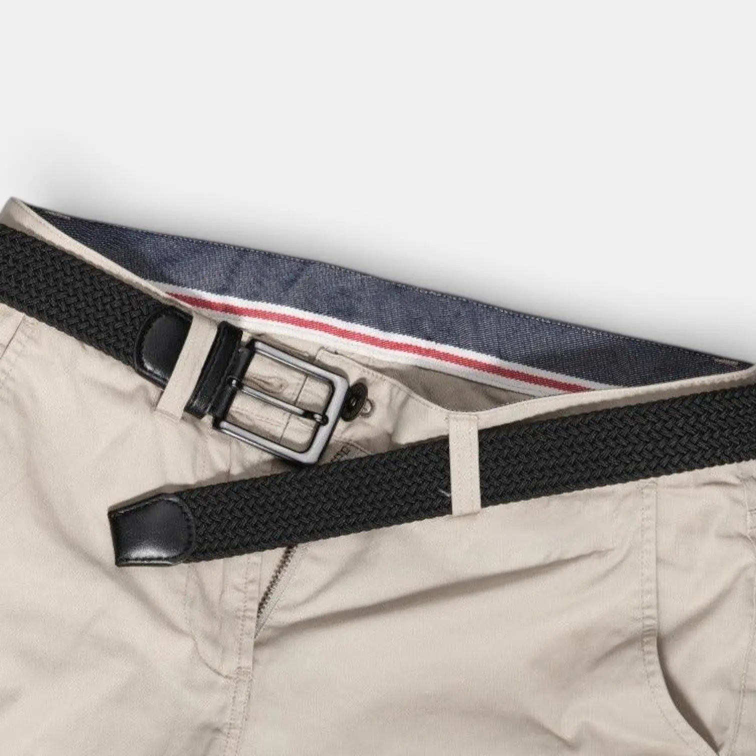 Ceinture Élastique Tressée Homme Boucle Ardillon | Trelvox La Maison de la Ceinture