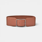 Ceinture Large Élastique Femme Taille Haute Boucle Dorée | Calvex La Maison de la Ceinture