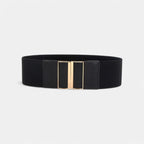Ceinture Élastique Large Femme Taille Haute Boucle Dorée | Dorvan La Maison de la Ceinture