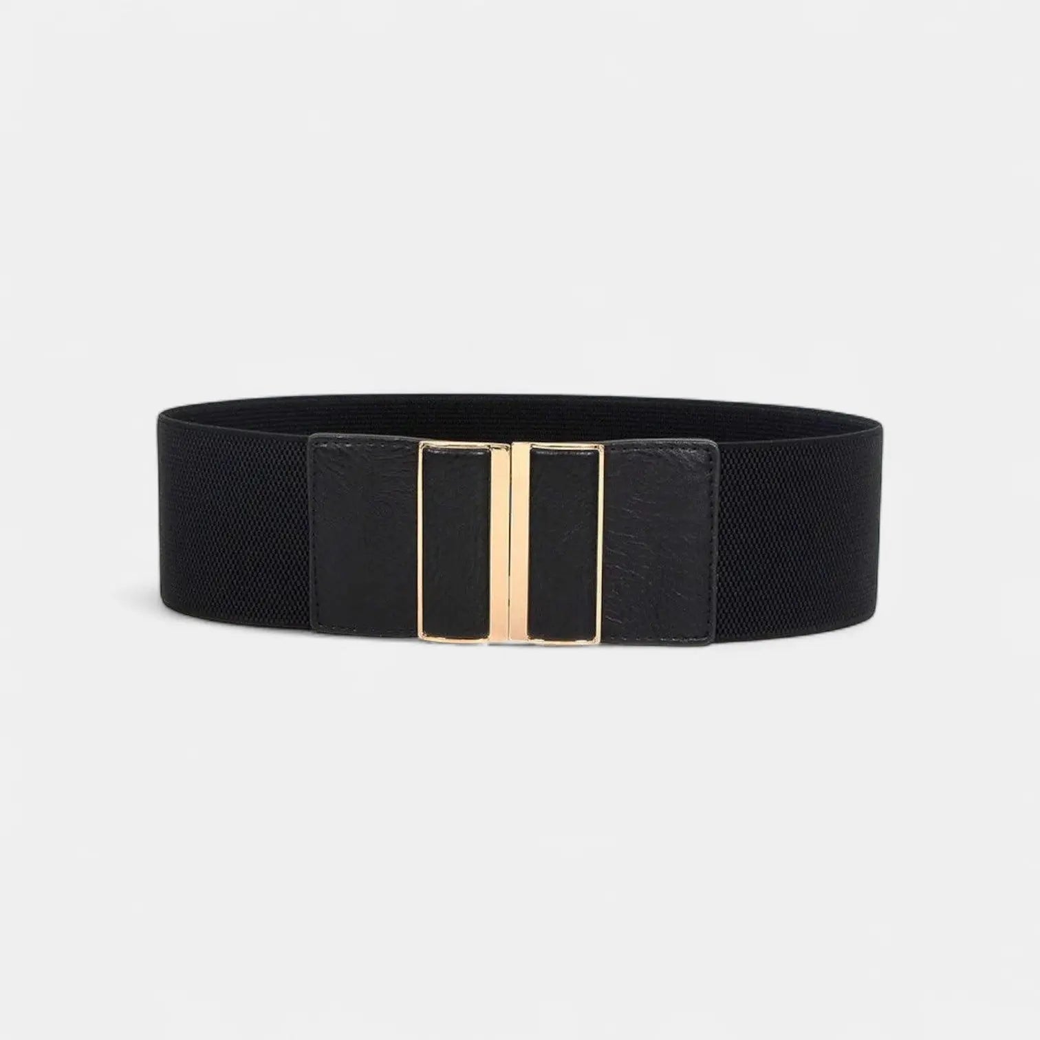 Ceinture Élastique Large Femme Taille Haute Boucle Dorée | Dorvan La Maison de la Ceinture