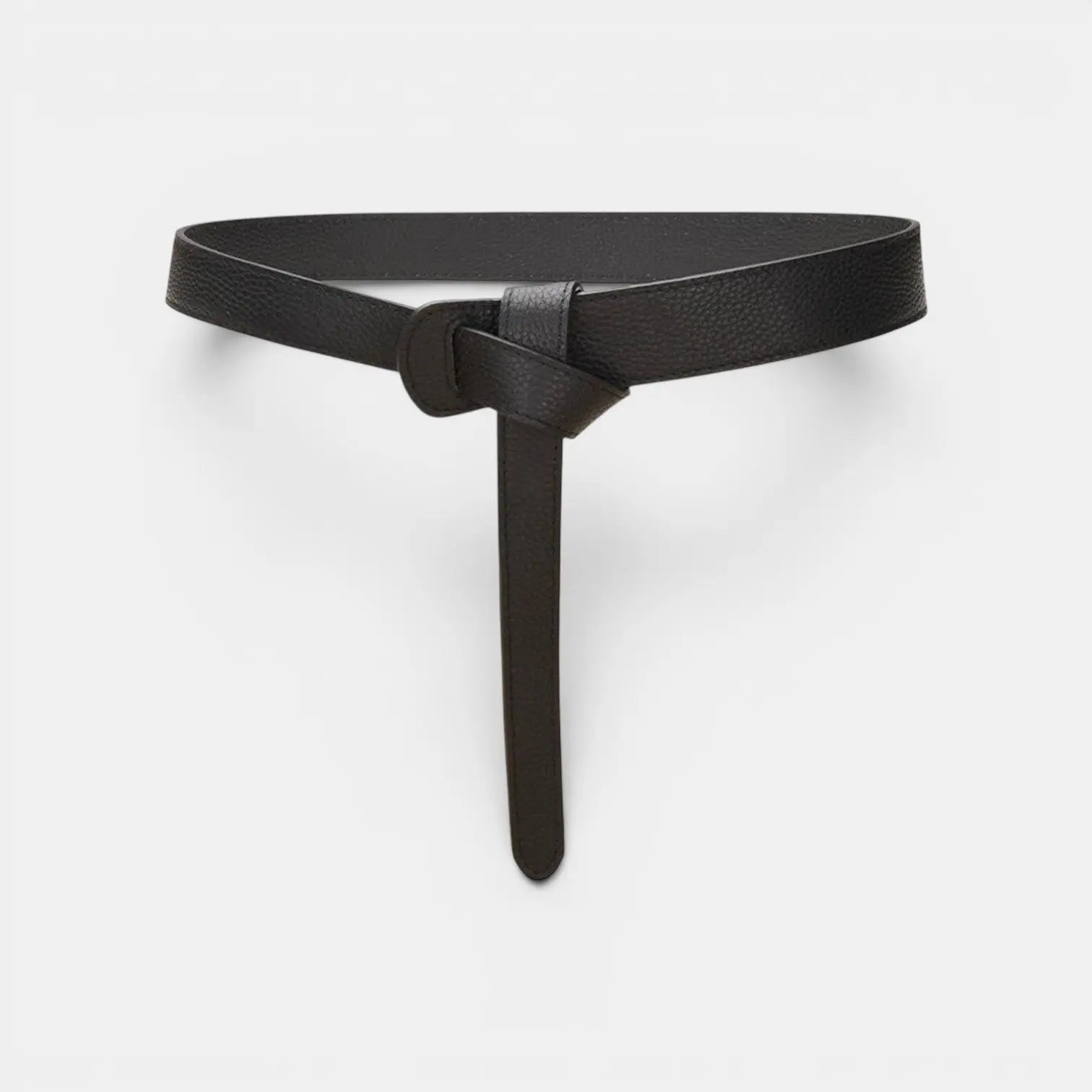 Ceinture Cuir Grainé à Nouer Femme Sans Boucle | Gralvex La Maison de la Ceinture