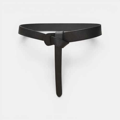 Ceinture Cuir Grainé à Nouer Femme Sans Boucle | Gralvex La Maison de la Ceinture
