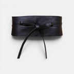 Ceinture Large Simili Vegan à Nouer Sans Boucle Femme | Obelx La Maison de la Ceinture